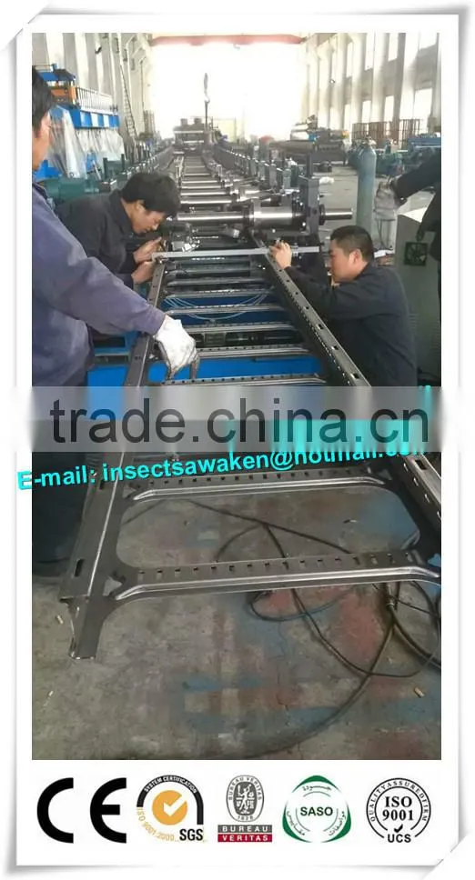 Cable Tray Roll Forming Machine, Ladder Bridge Cable Tray Forming Machine