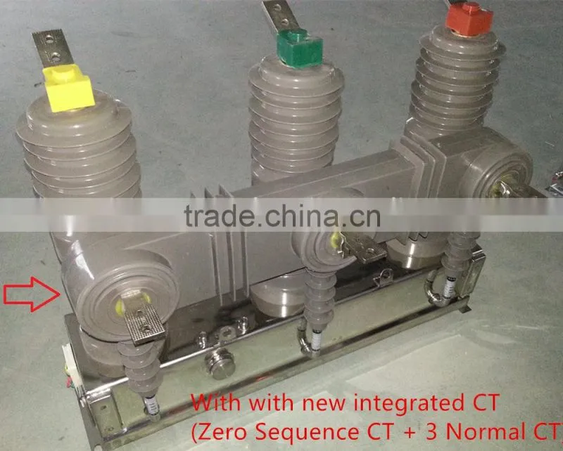New Integrated ZW32 VCB 24 KV Core balanced CT/ Zero sequence CT/Omnipolar CT