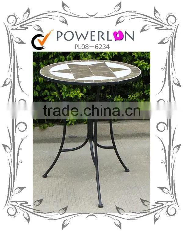 Round Classical Mosaic Outdoor Table