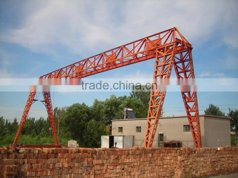 single girder gantry cranes portal crane, crane gantry