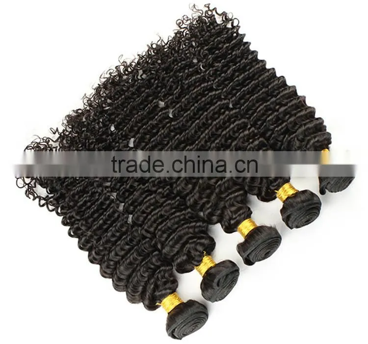 100% unprocessed human virgin Brazilian hair kinky curly
