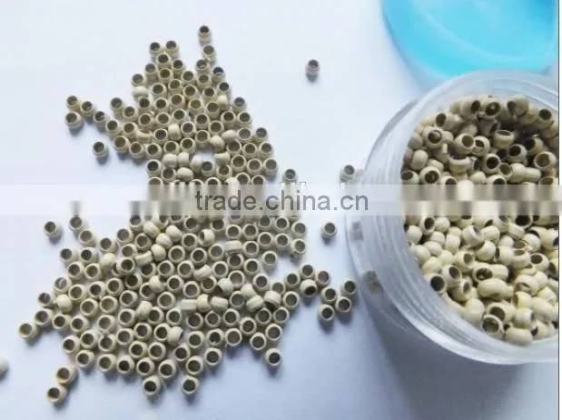 nano ring for hair extensions small beads nano rings hair extension tools 2.5*1.5*1.6mm