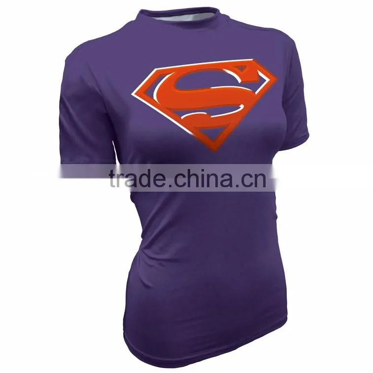 wholesale men custom clothes gym compression tights t-shirts wear/gym apparel casual womens shirts
