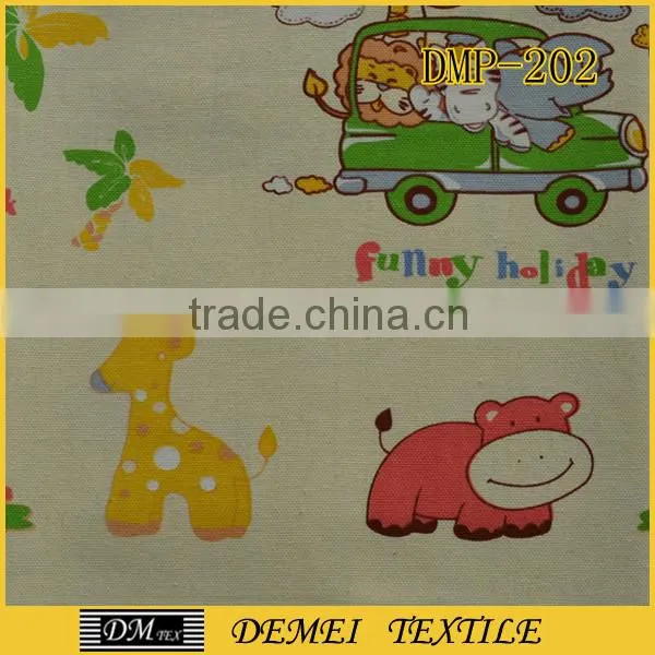 fabric cartoon for kids animal design