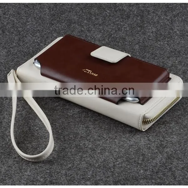 C&T Luxury Card Wallet Wrist Strap Purse Bag Case Cover for iphone 6