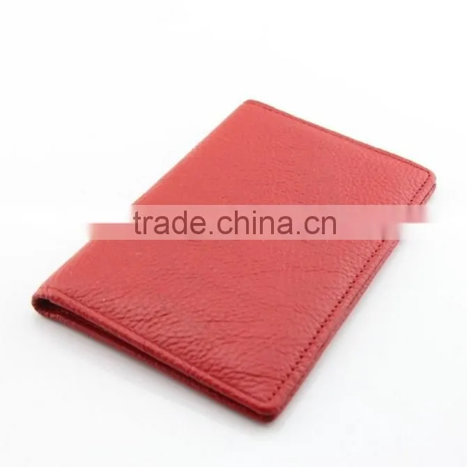 Multiple fashion colorful passport leather id card holder