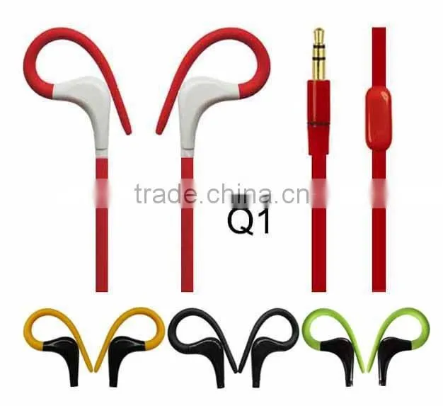 Go pro new top quality stereo sports earphones with mic