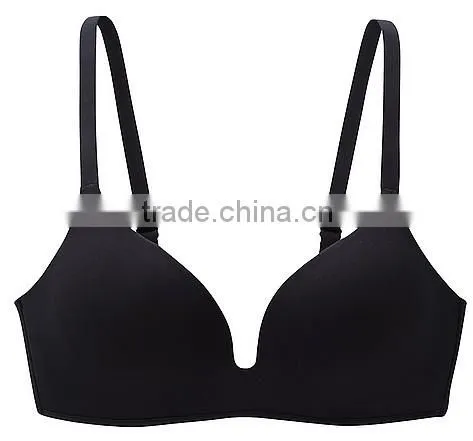2014 new arrival ladies underwear seamless wireless soft comfortable bra