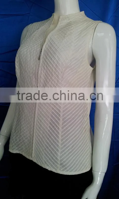 Office ladies summer fashion white blouse