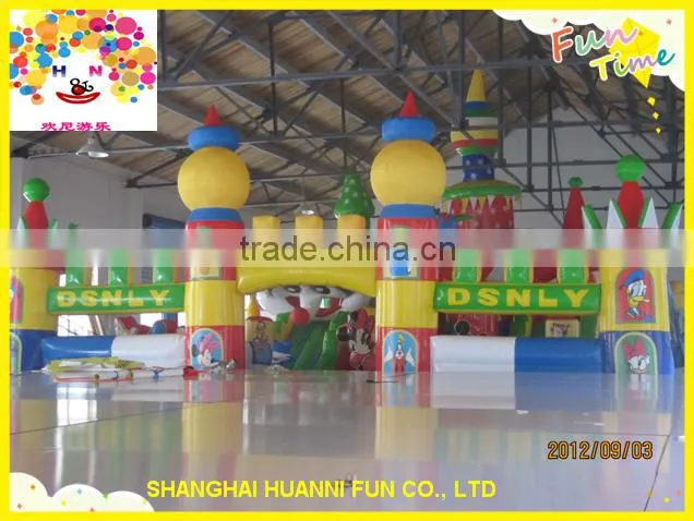 2015 New design PVC big inflatable bouncy castle, adult bounce house for sale