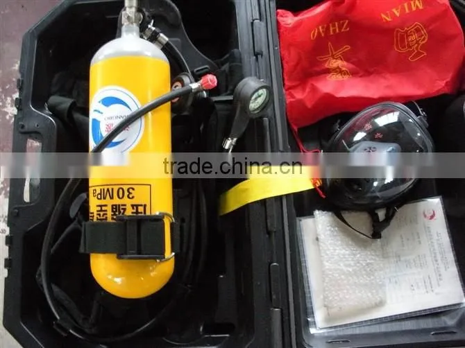 Widely used Positive pressure fire-fighting air respirator for fireman outfit