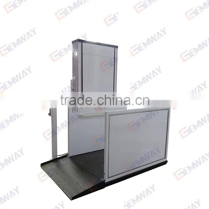4m Vertical hydraulic wheelchair lifter machine