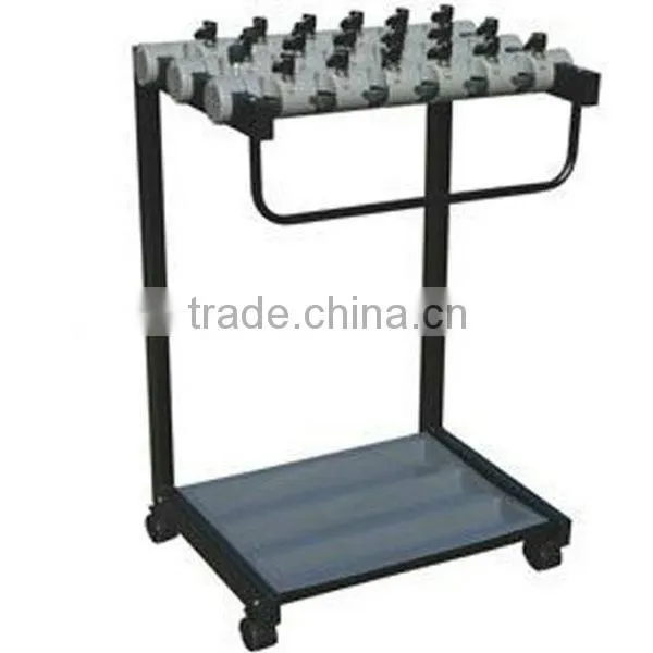 China Supply Wrought Iron Cheap Umbrella Stand Holder with 18 Lock