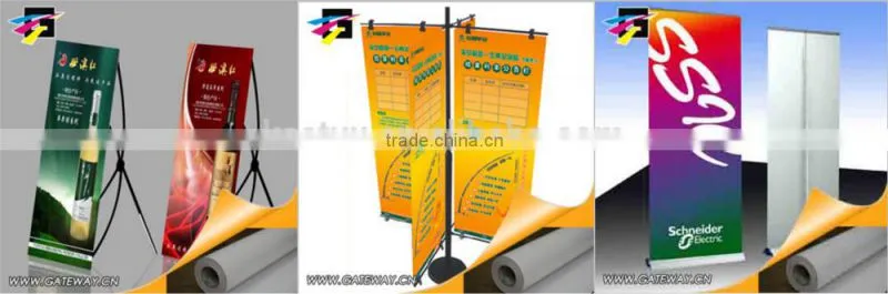 180mic eco solvent plastic white opaque pet film with silver back