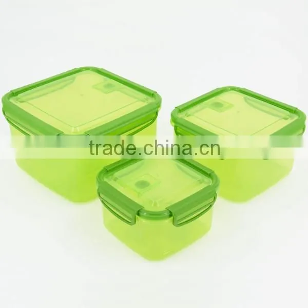 400ML-6.2L BPA FREE Retangular Airtight Plastic Food Storage Container