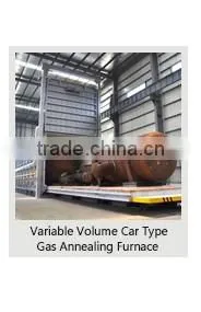 Large loading capacity heat treatment industrial furnace