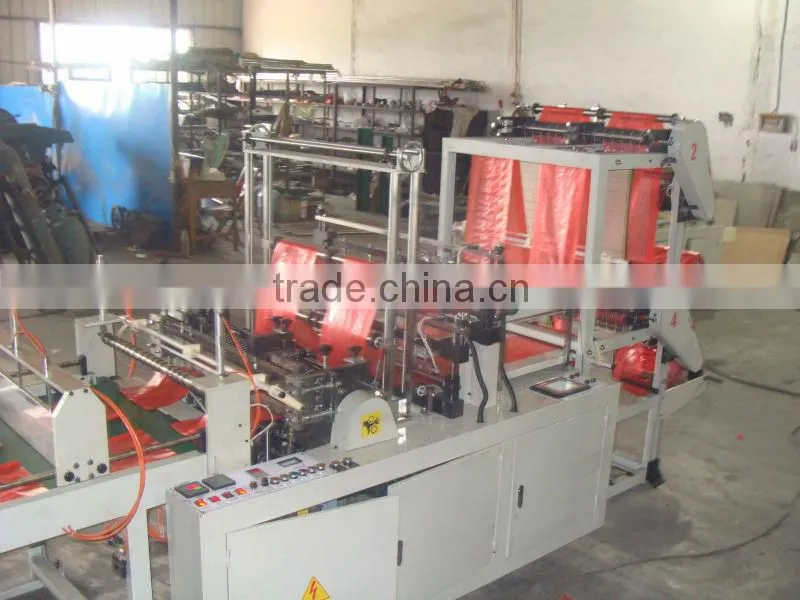 4 Lines Automatic T-shirt Bag & Flat Bag Making Machine (SHXJ-A600-1000 )