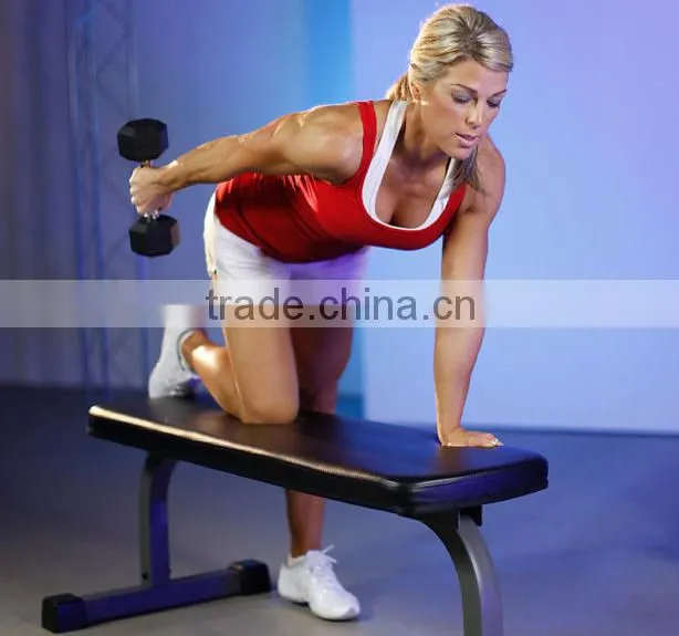 Rubber Hex Dumbbells