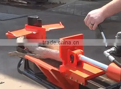 high efficiency wood log splitter log wood cutting machine