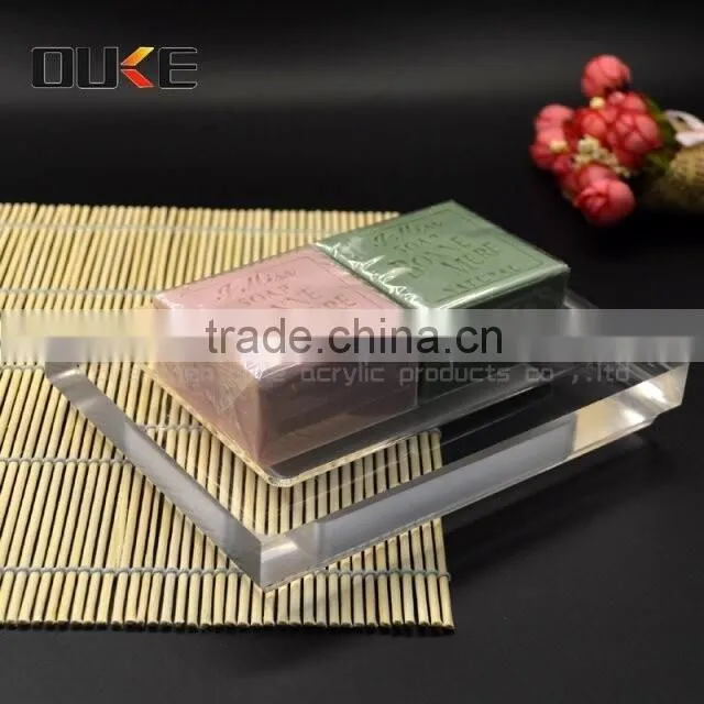desktop A4 paper clear acrylic brochure holder