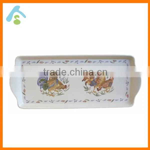 unbreakable melamine small tray