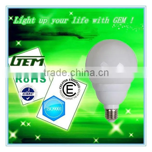 Hangzhou Factory Globe G110 G120 24W CFL Bulb Lighting Lamp With Cover