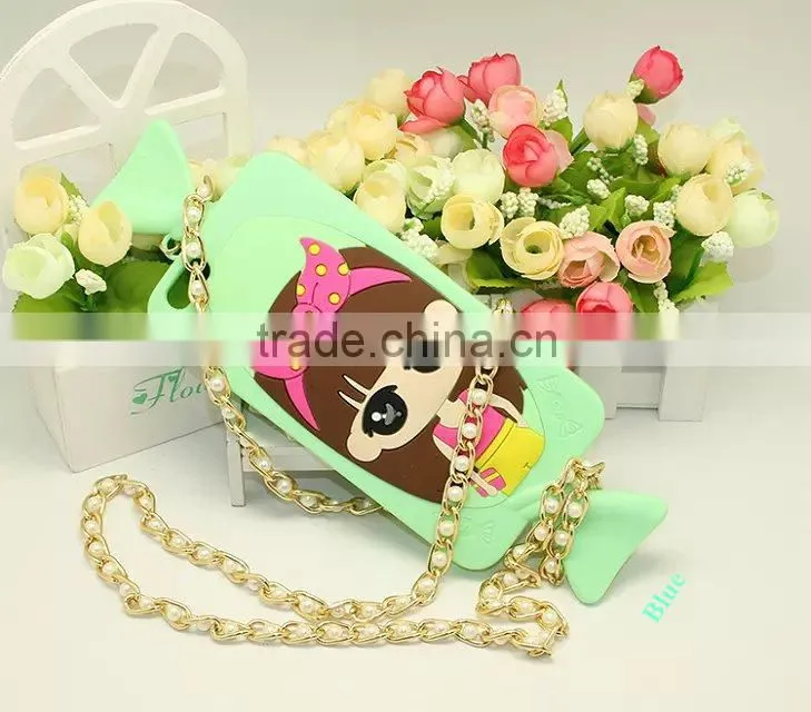 China Supplier 3D Silicon TPU Mobile Back Cover Case for iphone 6 and 6 plus