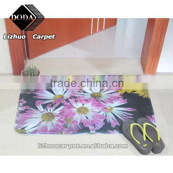 fashion printing bath mat rugs for home decorative carpet floor accessories