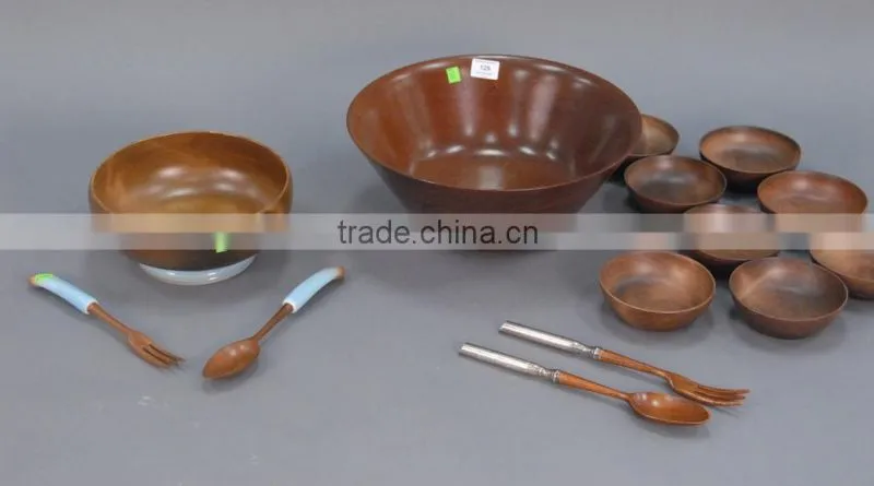 Wooden Bowls/Hot sale set of wooden bowl set
