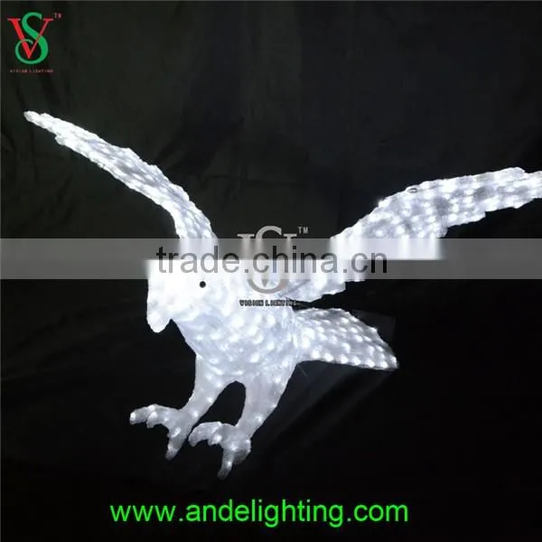 Lighted eagle fancy animal light festoon lighting