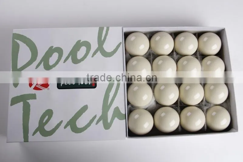 16 pcs black eight pool billiard cue ball 57.2mm (2-1/4").