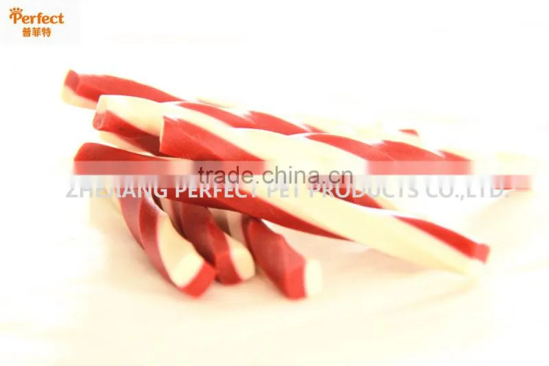 dog bones dental dog treats two-tone chewing bone