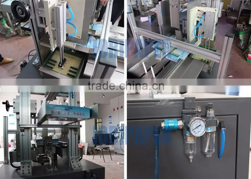 Semi-automatic high speed cardboard box sealing machine