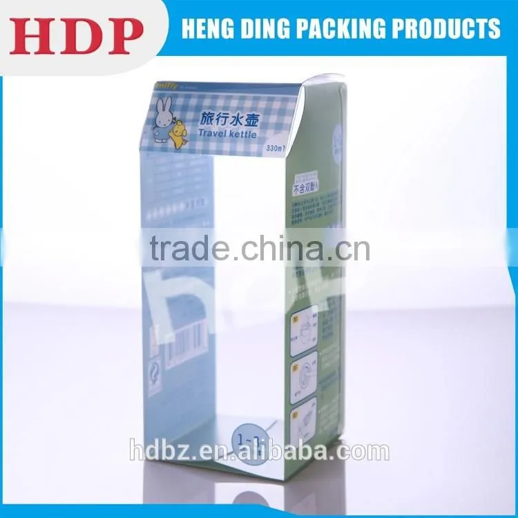 high quality customized pvc pp pet plastic packaging box