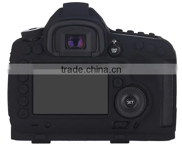 New released DSLR camera soft silicone case cover for Canon 5DIII 5DRS 6D with different color