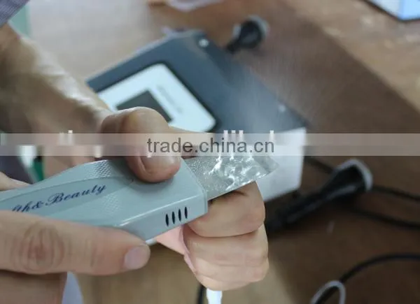 Portable ultrasonic peeling