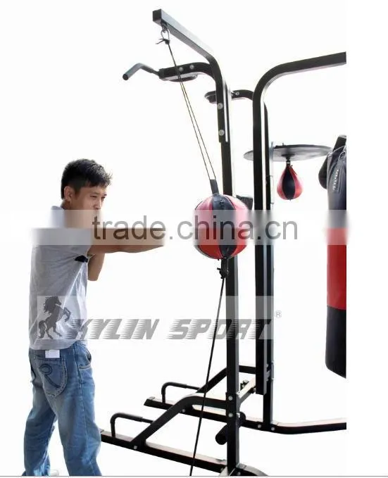 Boxing Stand and Gym Station with Punching Bag