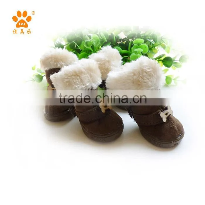JML Cute Bone Pet Products Dog Shoes Sale Dog Boots for Snow
