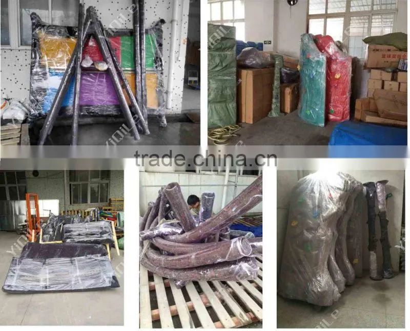 2015 Top-quality outdoor playground artificial climbing walls for kids