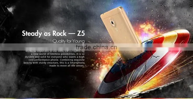 Leagoo Z5 3G Smartphone 5.0 inch Android 6.0 MTK6580 Quad Core 1.3GHz 1GB RAM 8GB ROM Dual Cameras GPS Bluetooth 4.1