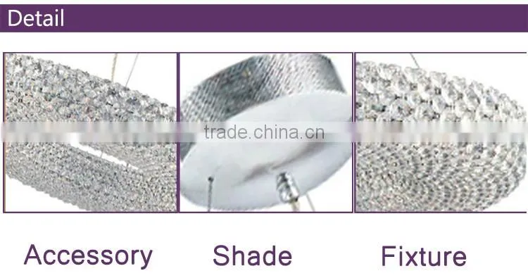 pendant lights of hotel decorative modern crystal chandelier