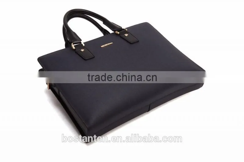 business brown leather men briefcase messenger hand bags fashion