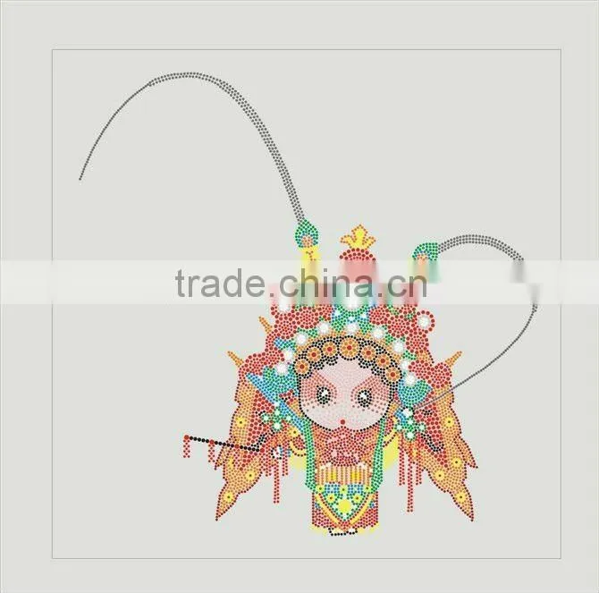 rhinestone transfer motif designs