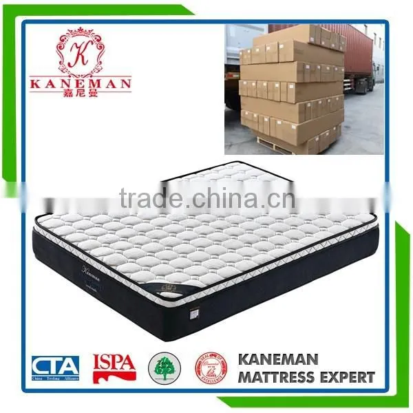 Queen Size Honey Mattress Roll Pocket Spring Mattress In Box