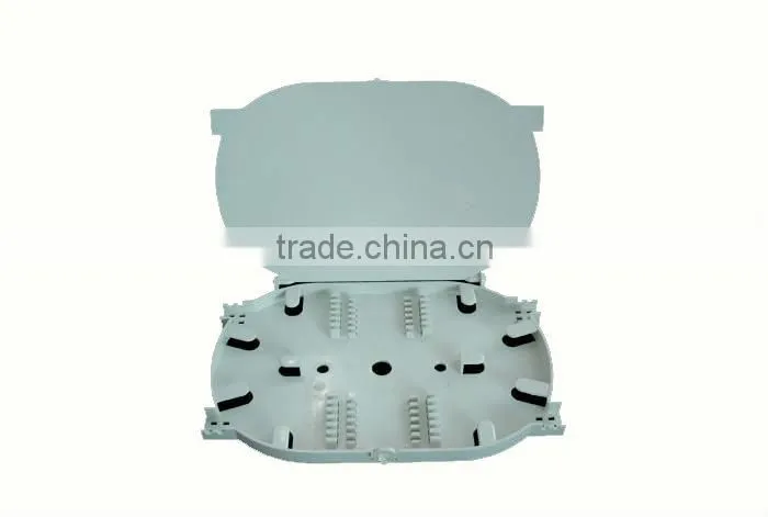 Manufacturer 12,24 ports fiber optical splice tray patch panel with SC/FC/LC/ST PLC splitters in telecommunication network