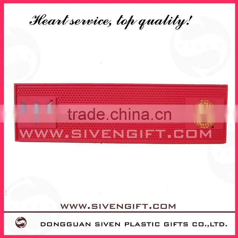 Eco-friendly 2012 hot sell promotion pvc bar mat