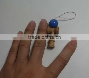 Promotional wooden keychain kendama for decoration