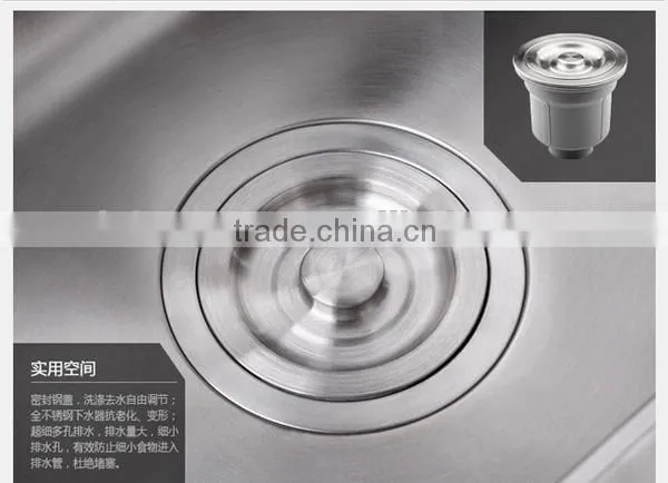 Single Bowl 304 Stainless Steel Kitchen Sink