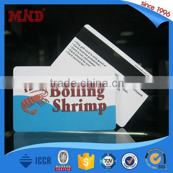 MDP172 LoCo Magnetic Stripe PVC CR80 Cards High Quality