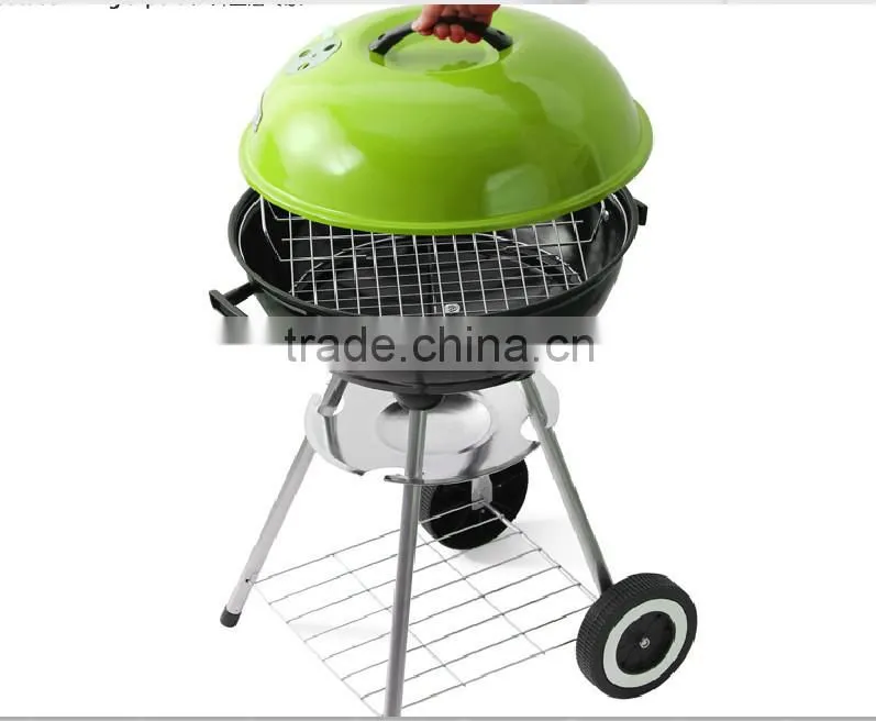 large size apple grill Outdoor Portable Charcoal bbq Grill
